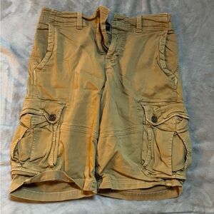 Men's Tan Cargo Shorts